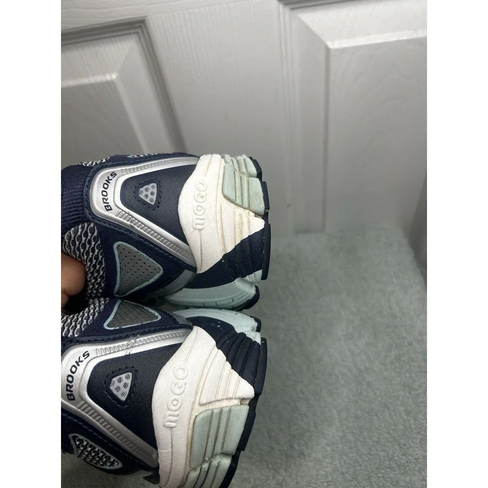 Brooks Ariel 14 Women’s Running Shoes Navy Blue Silver Size 10.5 B Medium